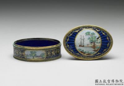 图片[3]-Copper-body painted enamel box, 18th century, Qing dynasty-China Archive